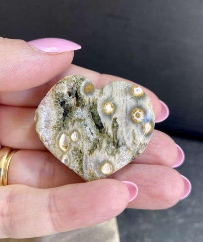 Crystal ocean jasper - ocean, orbicular