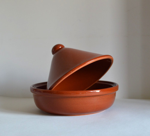 Tagine dish terracotta 22cm - dish,