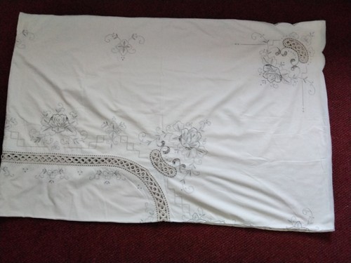 Vintage cream cotton large - cream,