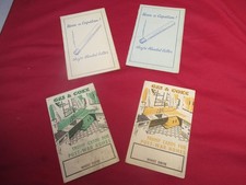 Whist Drive Score Cards. Post