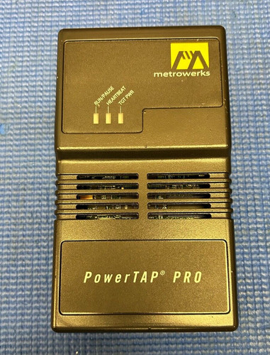 Metrowerks powertap pro - metrowerks,