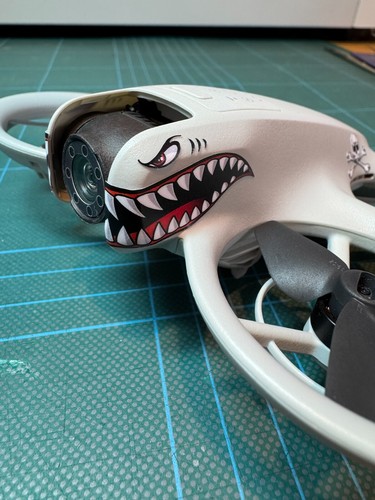 Dji neo shark teeth - dji, decal