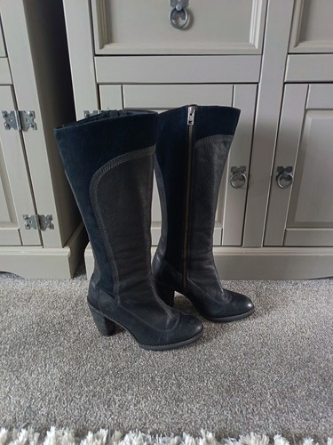 Womens ladies black leather - ladies,
