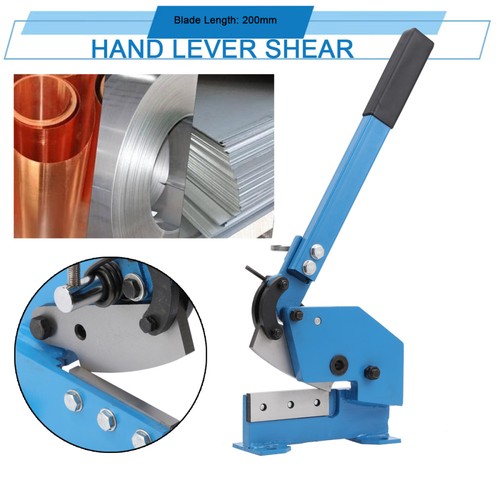 200mm manual sheet guillotine - manual,