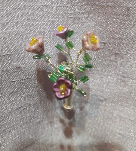 Posy brooch lavender purple - posy, &