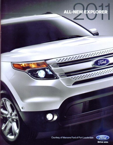 2011 ford explorer - 2011, new