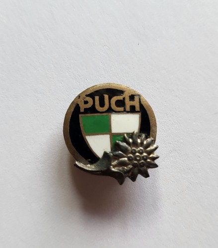 Vintage enamel puch moped - puch,
