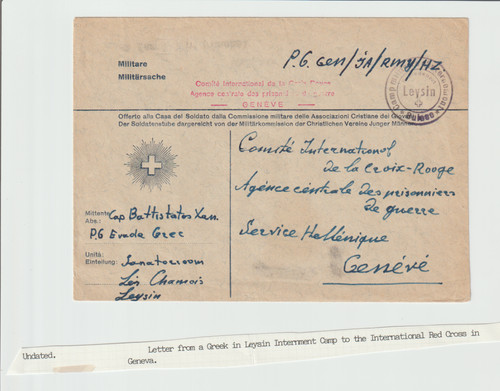 Ww2 greek switzerland - greek,