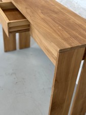 Laura Ashley Solid Wood Console Table – Hallway Side Table – 1 Drawer Desk–120cm