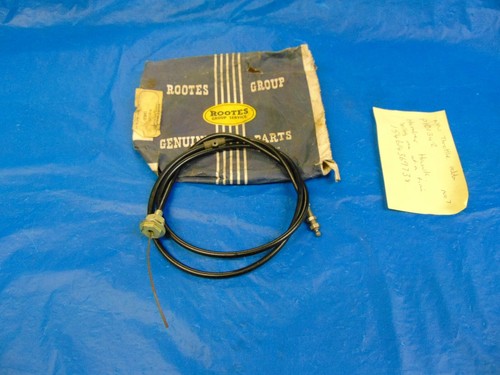 Roots cars new throttle cable - roots,