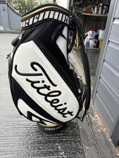 Titleist Sim5 Vokey Tour Golf Bag - Black/White - Excellent condition! Very Rare