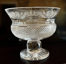 Large Edinburgh Crystal Footed