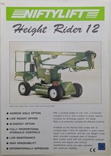 Original Niftylift High Rider
