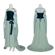 The Lord of the Rings Cosplay Galadriel Dress Elf Queen Costume Dress