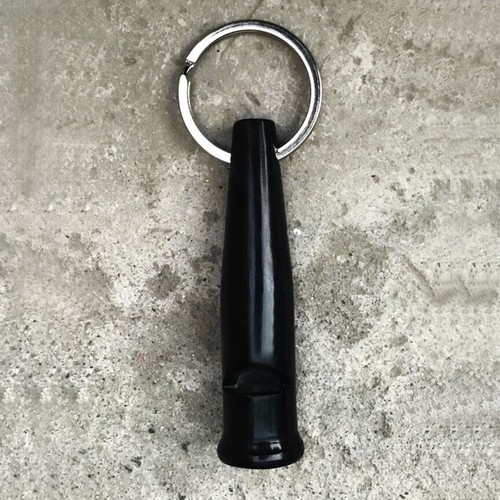 Dog whistle black buffalo - in,