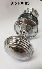 Door Knob Polished Chrome