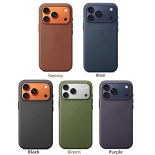 For iPhone 17 Pro Max 17 Pro TechWoven Case with MagSafe Blue Sienna & Logo