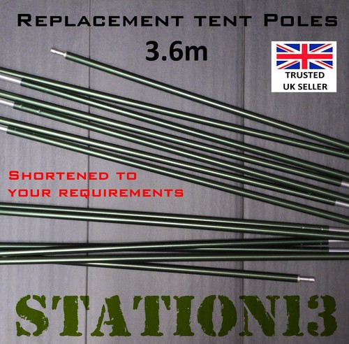 Replacement alloy tent poles - alloy,