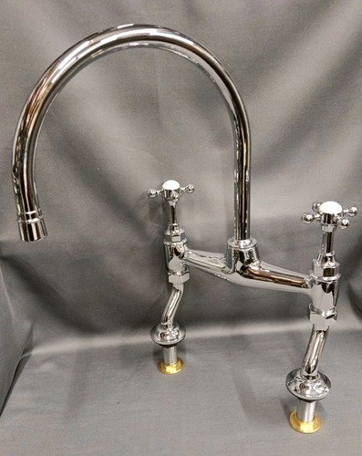 Chalon chrome mixer taps - chrome,