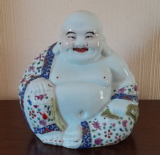 Chinese Famille Rose Porcelain Buddha