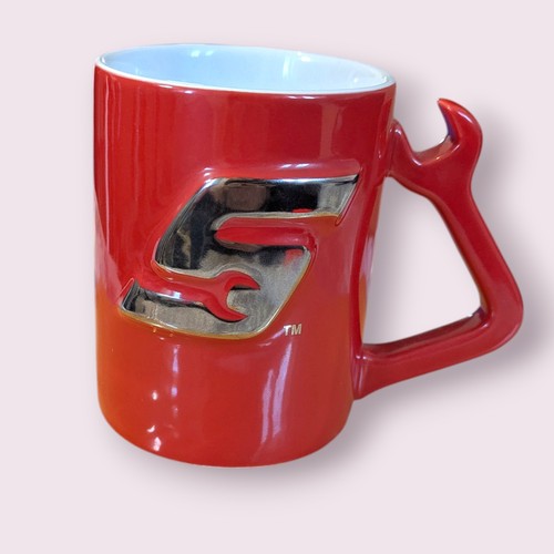Snap red ceramic mug with - mug,