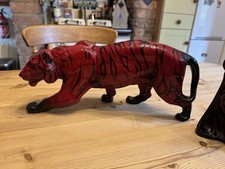 Royal Doulton Rare Flambé Stalking Tiger HN1082 - Excellent Condition