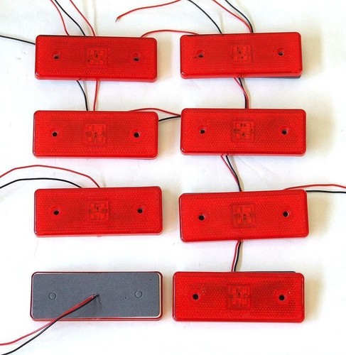 Pcs volt red side led - 24,