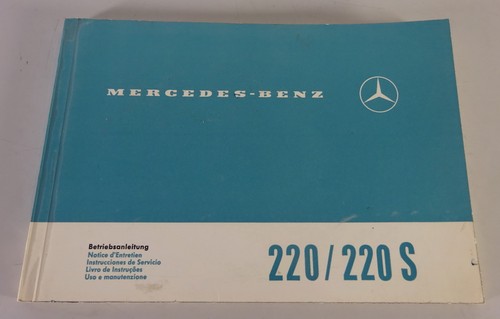 Operating manual mercedes benz - operating,