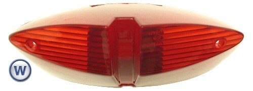 Rear light lens for - light,