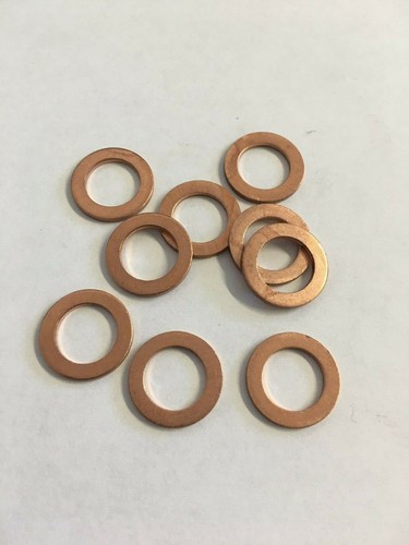 Copper sealing washers 10mm - copper,