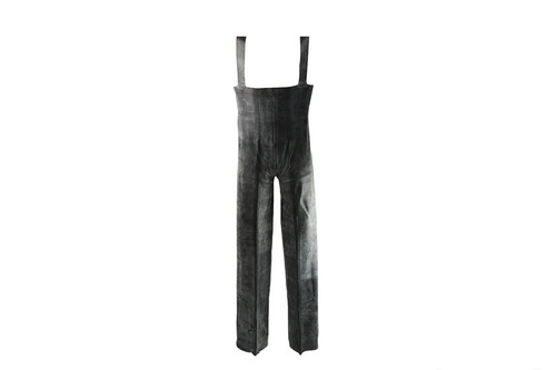 Latex suit flared trousers - suit,
