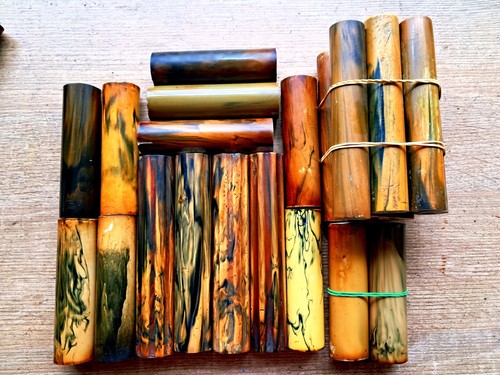 Vintage bakelite rods - vintage,