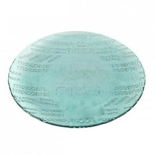 Glass Pizza Plate Dia 34cm In