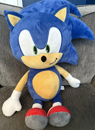 Sonic the hedgehog large plush - sonic,
