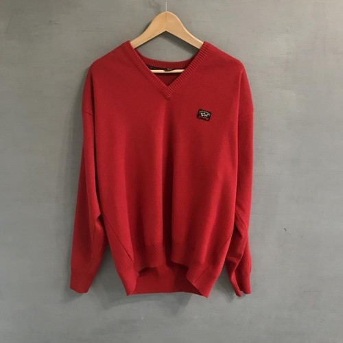 Men paul shark sweater red - &,