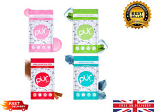 PUR Gum Sugar Free Chewing Gum Made with Xylitol Vegan Aspartame Free Gluten 