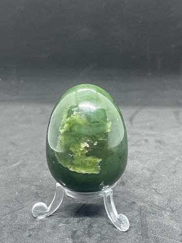 Nephrite jade egg from - nephrite,