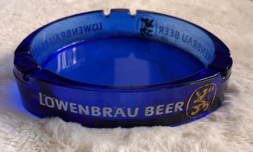 Vintage lowenbrau beer cobalt - vintage,