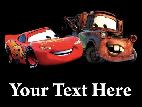 Personalised disney cars door - personalised,