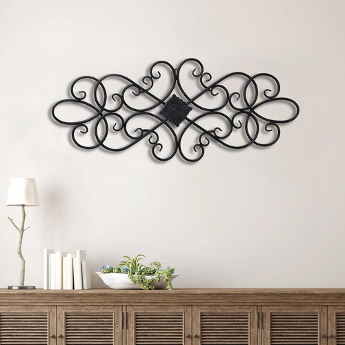 Black wrought iron - black,