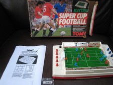 Tomy Super Cup Football GAME -  Complete + Full Working Condition + Box #a2