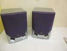 pair of jvc speakers sp-mxj10e