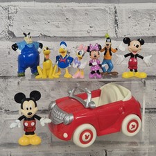 Mickey Mouse Clubhouse City Car And Figure Bundle Pull Back And Go Disney