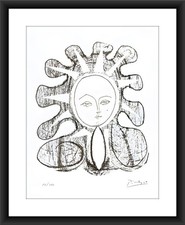 Picasso, Lithograph, Limited Edition,  from Francoise like the Sun, signed RARE