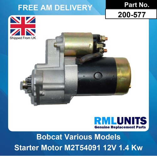 Starter motor for jcb digger - motor,