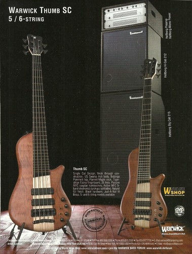 Warwick thumb 6 string - warwick, 5