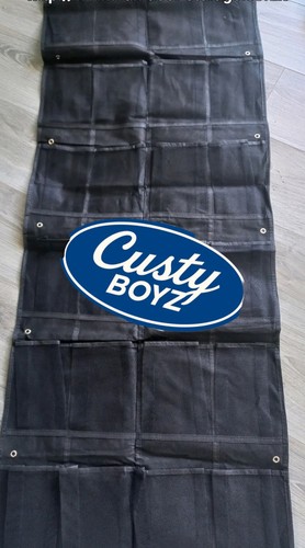Van door storage pockets - door,