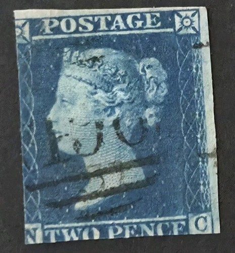 Penny blue sg14 stamp - blue,