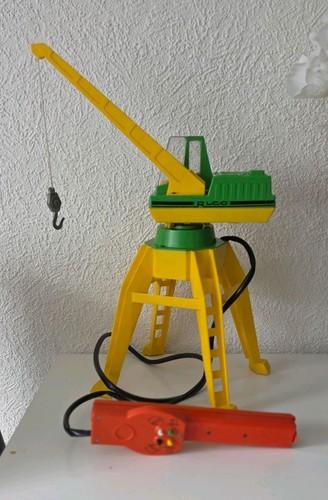 Rico vintage toy crane - vintage,