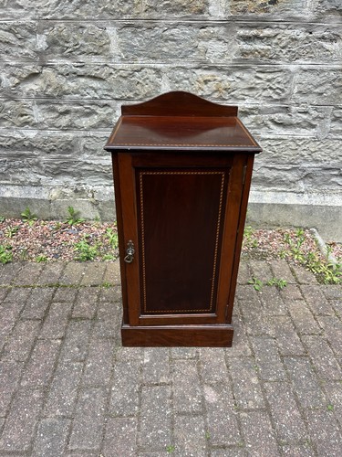 Edwardian bedside cabinet - edwardian, /